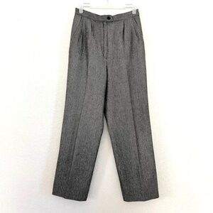 Vintage Pendleton wool pleat-front trousers